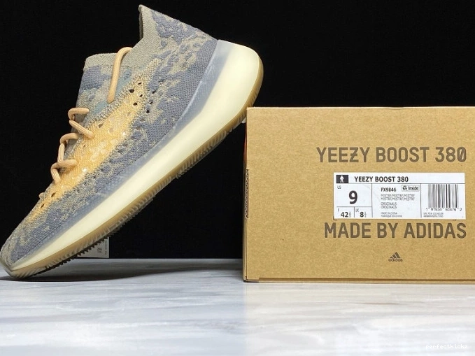 Boost 380 Yeezy Adidas Reflective Mist FX9846 0804